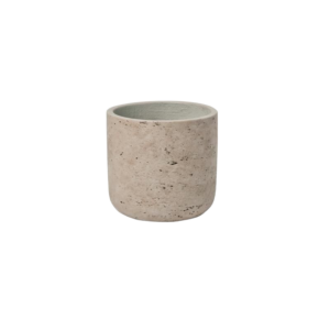 Sierpot Charlie M grijs D18xH17cm