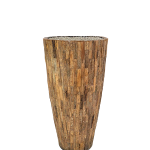 Cemani Wood Vase Small 39 x75 cm