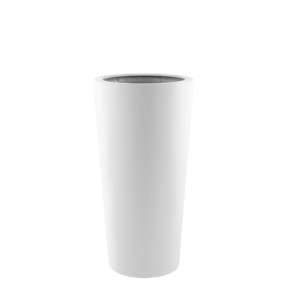 Argento Vase M Matt White 36x68