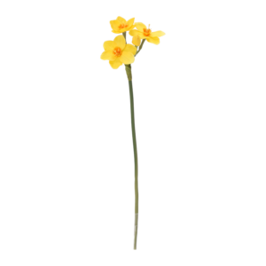 Narcis Kunstbloem 40cm geel