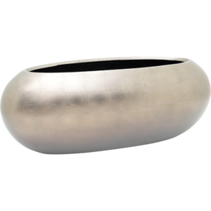 Baq Metallic Silver leaf Boat Matt Light Champagne 0x20cm