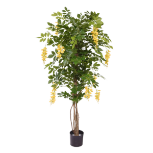 Wisteria kunstboom 150cm - geel