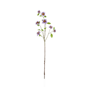 Clematis Kunsttak 92cm Paars