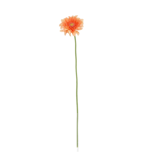 Gerbera Vanda Kunstbloem 48cm Zalm