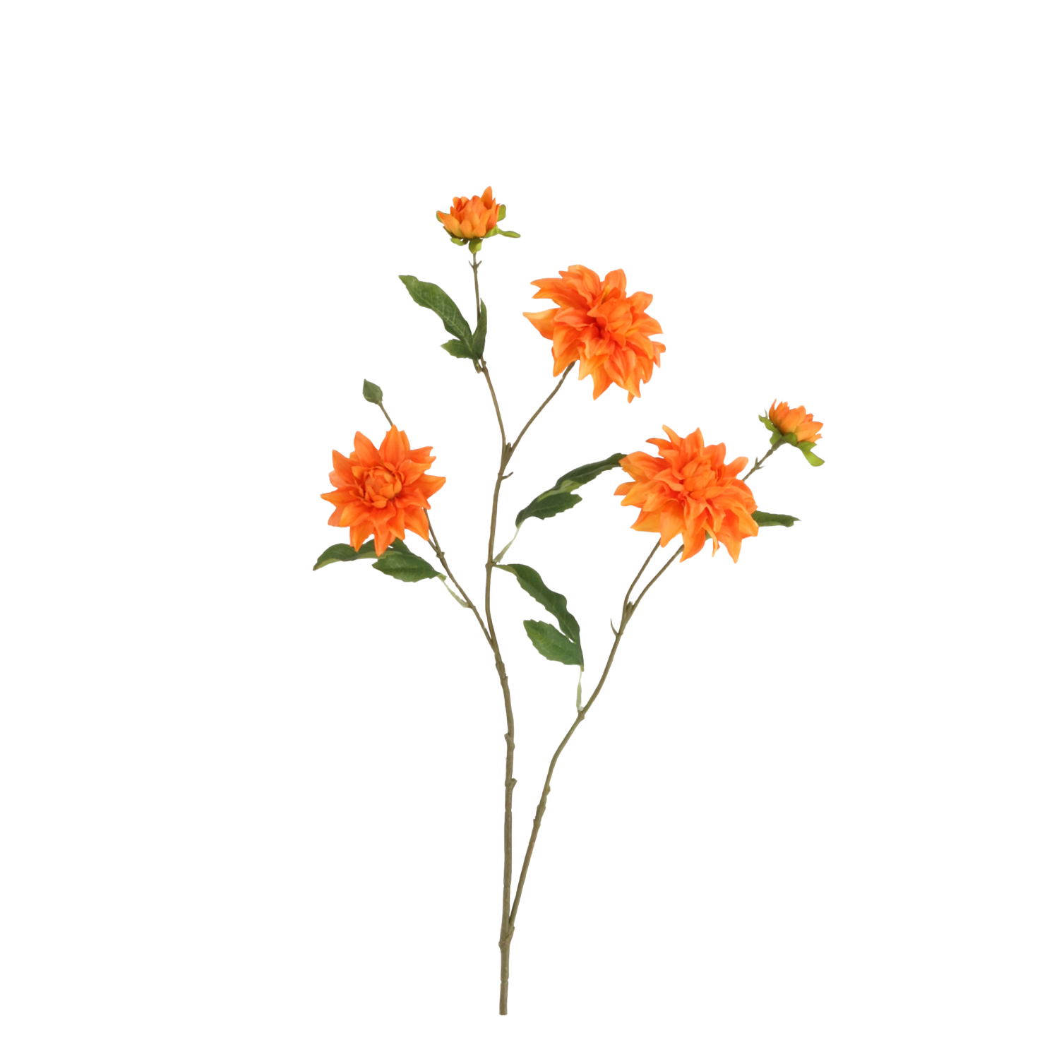 Dahlia Kunsttak deluxe 78cm Oranje 1 Dahlia Kunsttak deluxe 78cm Oranje