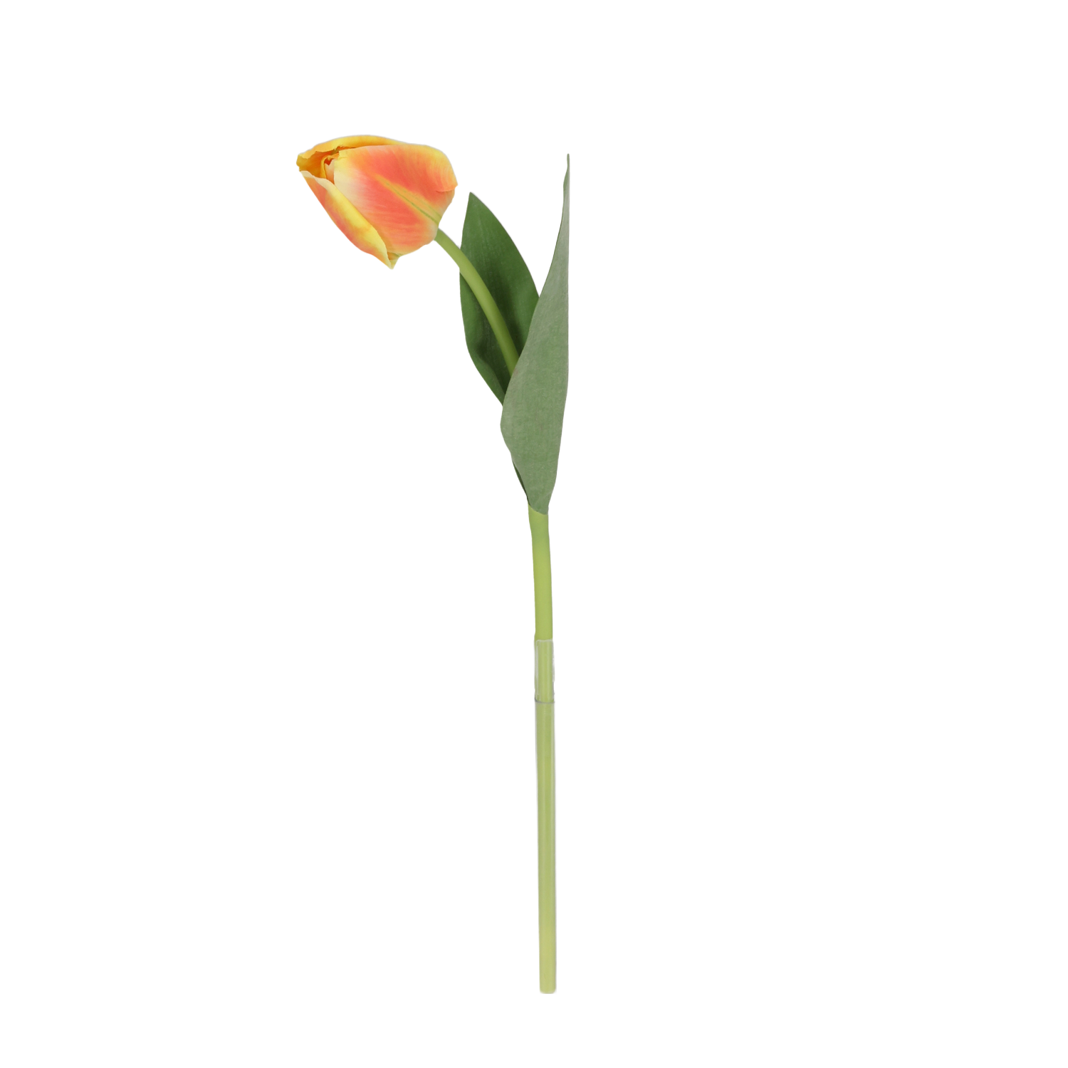 Tulp Kunstbloem 48cm Oranje 1 Tulp Kunstbloem 48cm Oranje