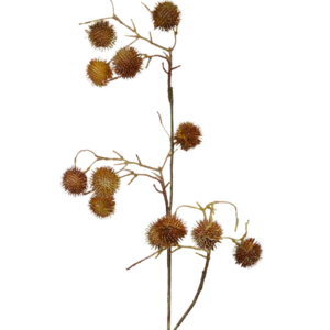 Distel kunsttak 85 cm bruin