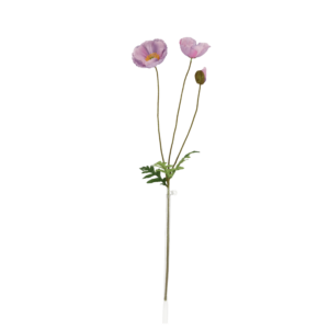 Klaprozen Kunsttak 76cm Paars