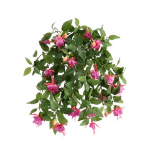 Fuchsia Kunst Hangplant Paars 45cm