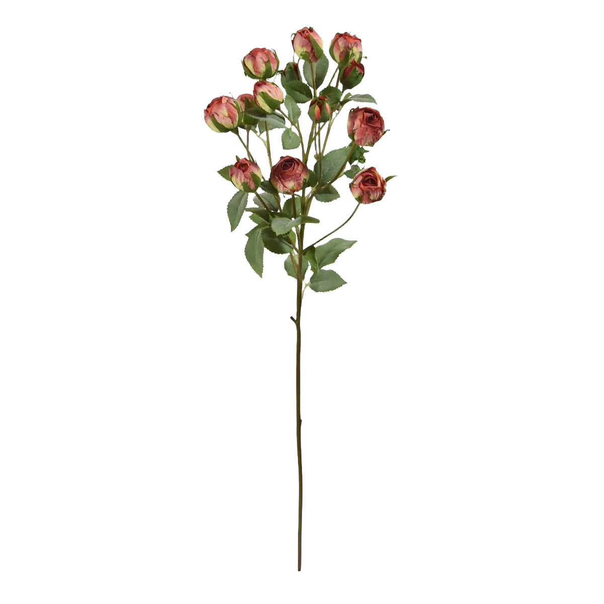 Kunst Trosrozentak 70 cm roze 1 Kunst Trosrozentak 70 cm roze