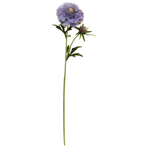 Scabiosa Kunstbloem 57cm Blauw