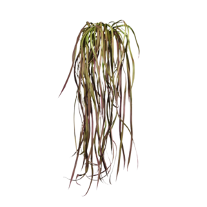 Zeegras kunst hangplant 60cm - burgundy