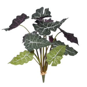 Red Alocasia kunstplant 65cm