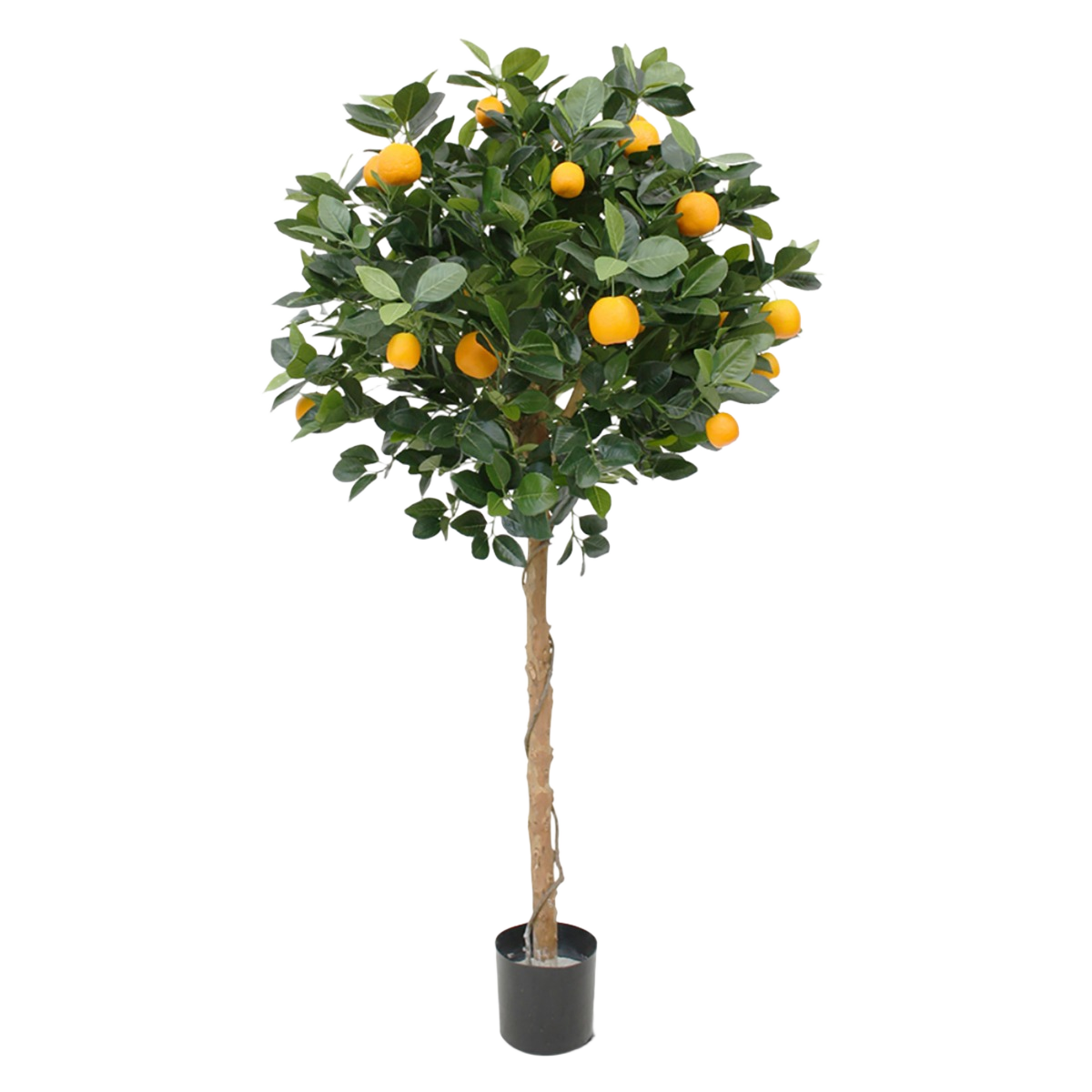 Sinaasappel kunstboom op stam 120cm 1 Sinaasappel kunstboom op stam 120cm