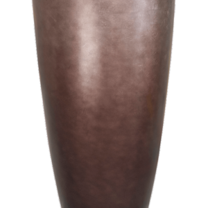 Baq Metallic Silver leaf Partner matt coffee (met inzetbak), 49x90cm