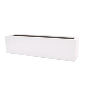 Argento Balcony Box M 80x20x20 cm Shiny White