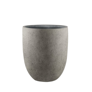 Grigio Tall Egg Pot D40xH47 Natural-Concrete