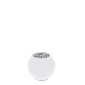 Luxe Sierpot Darwin wit hoogglans Ø35,5 x H28 cm