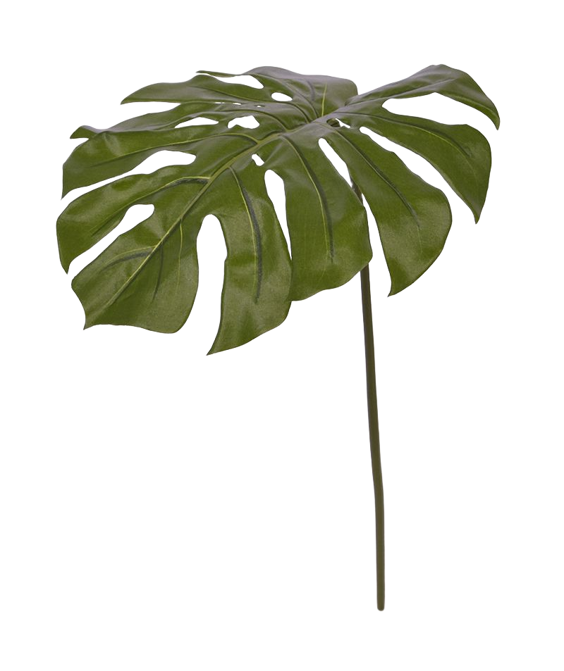 Monstera kunstbladtak 75 cm 1 Monstera kunstbladtak 75 cm