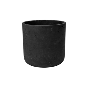 Sierpot Charlie M zwart D18xH17cm