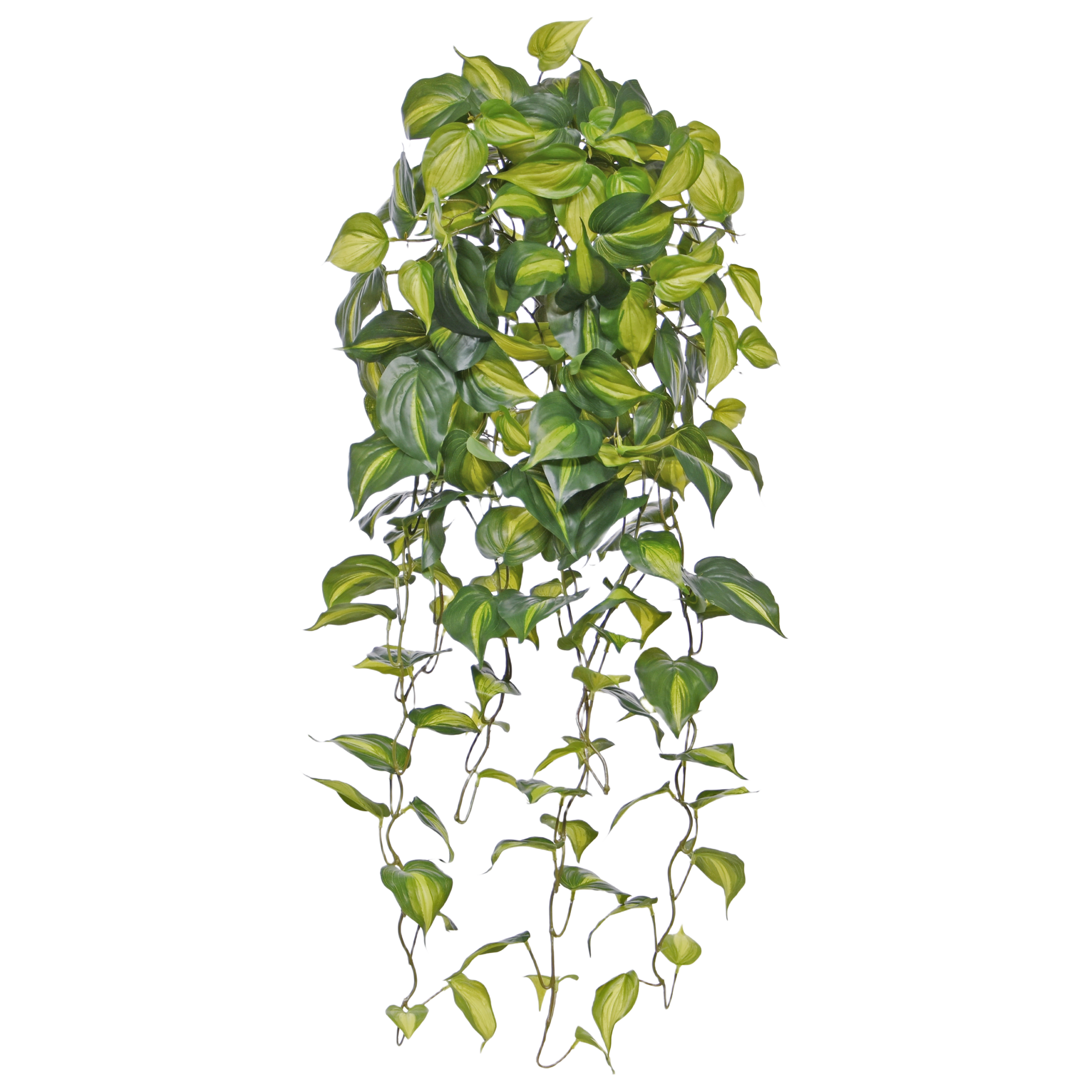 Philodendron Scandens Brasil kunst hangplant 80cm 1 Philodendron Scandens Brasil kunst hangplant 80cm