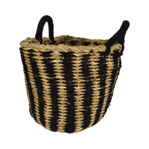 Plantenmand Kotaro 27x 35 cm - zwart