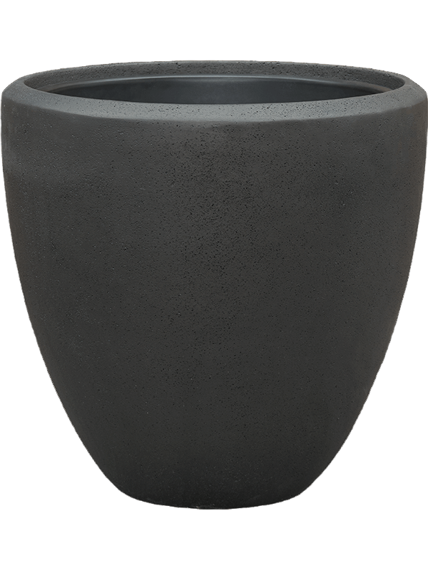 Baq Polystone Plain Couple Smoke (met inzetbak), 50x50cm 1 Baq Polystone Plain Couple Smoke (met inzetbak), 50x50cm