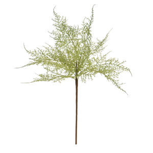 Asparagus Kunst tak 45cm grijs/groen