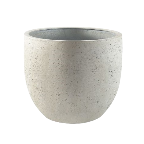 Grigio New Egg Pot White-Concrete S 36x31 1 Grigio New Egg Pot White-Concrete S 36x31