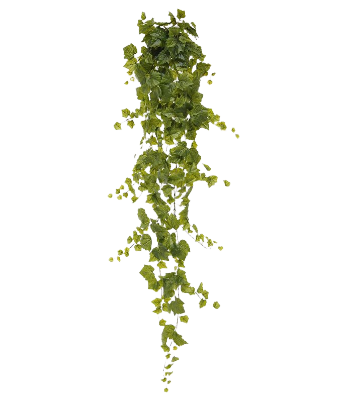 Druivenblad kunst hangplant 170cm - groen 1 Druivenblad kunst hangplant 170cm - groen