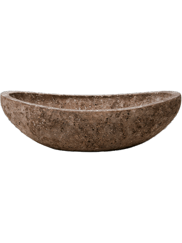 Baq Polystone Plain Boat Rock, 46x20x13cm 1 Baq Polystone Plain Boat Rock, 46x20x13cm
