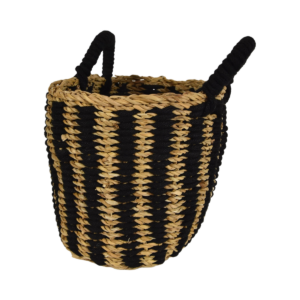 Plantenmand Kotaro 24x 30 cm - zwart