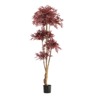 Japanse Acer Kunstbonsai Deluxe 210cm Burgundy