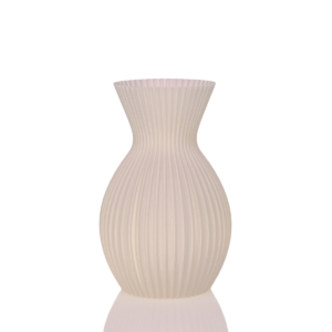 Lily 3D vaas 20x13cm Wit