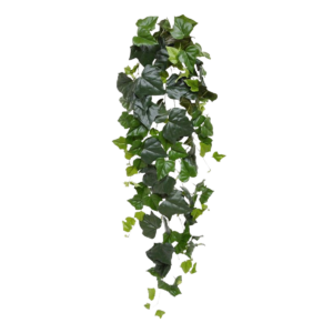 Hedera kunst hangplant 125cm - groen - FR - brand vertragend