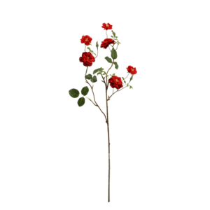 Wilde Rozen Kunsttak 71cm Rood