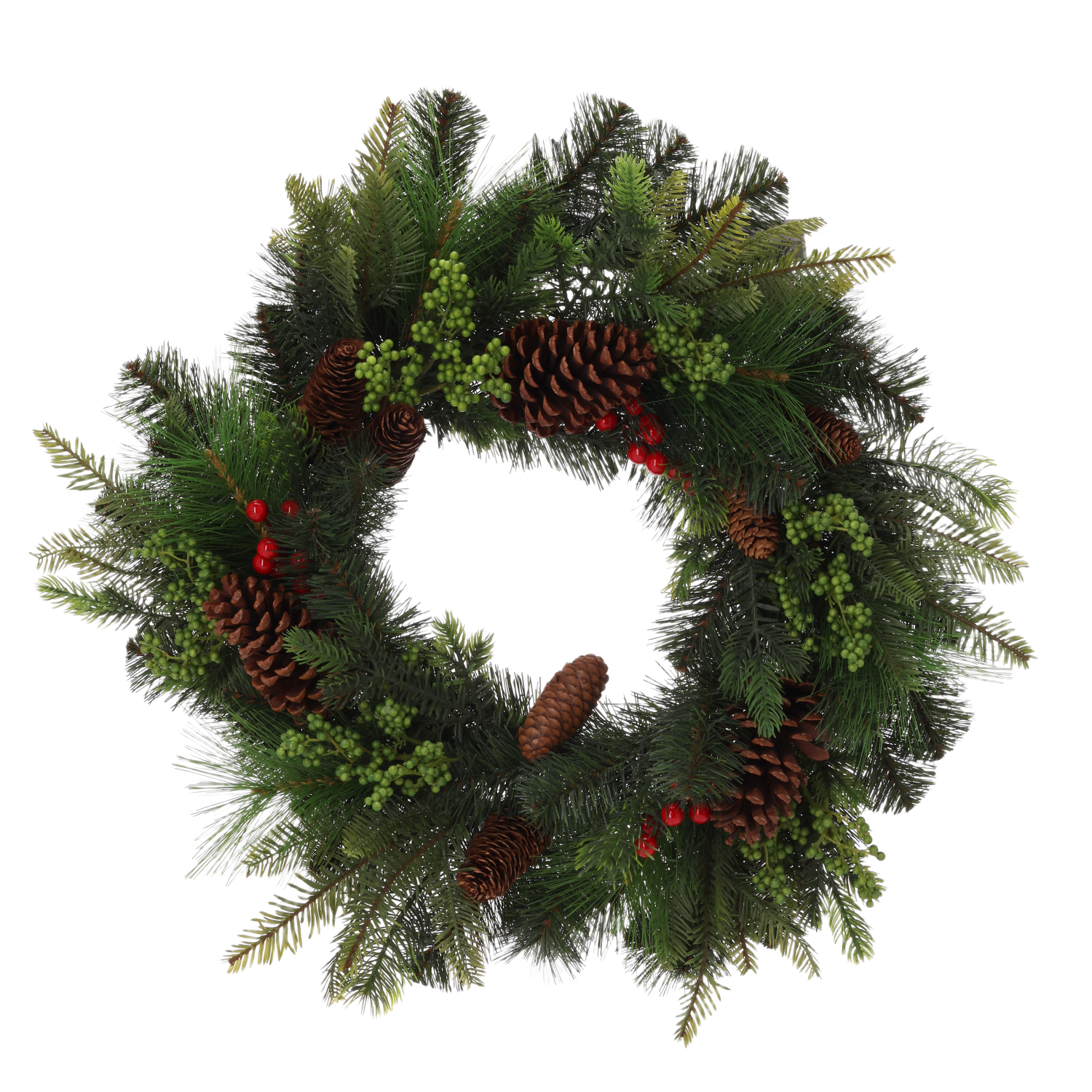 Kunst Kerstkrans Deluxe 60 cm Deco 1 Kunst Kerstkrans Deluxe 60 cm Deco