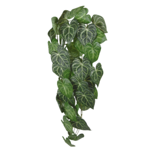 Anthurium Clarinervium kunst hangplant 80cm