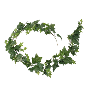 Hedera guirlande kunst hangplant 180cm - groen/bont