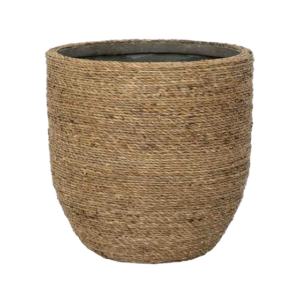 Pot Cody XS Straw Grass D17x H15
