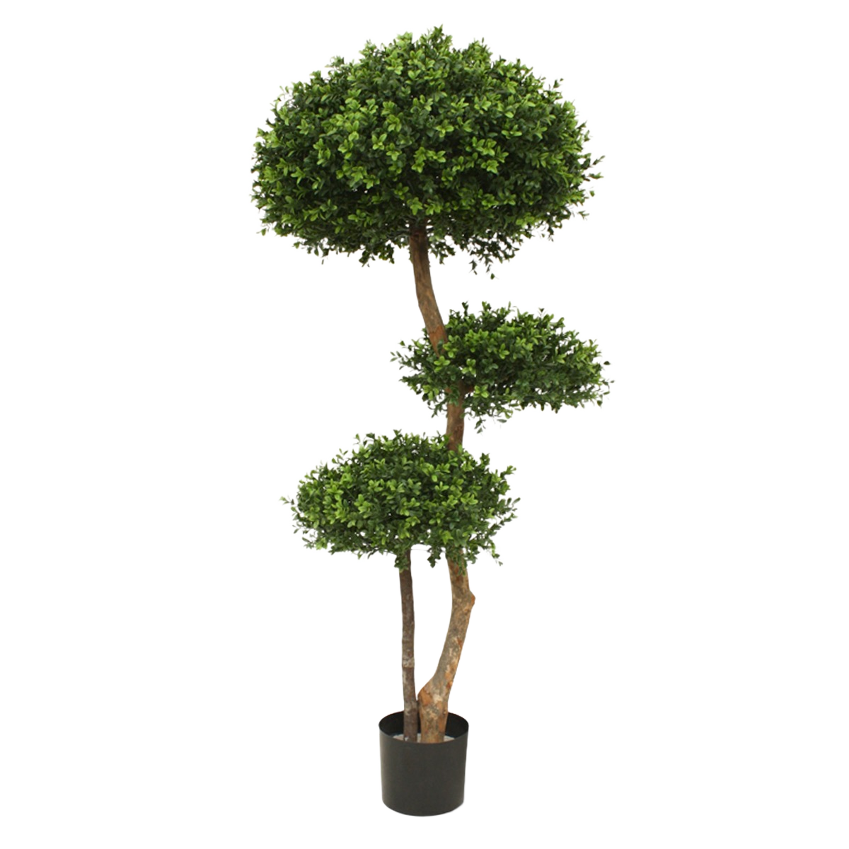 Buxus bol deluxe x3 kunstplant 140cm - UV bestendig 1 Buxus bol deluxe x3 kunstplant 140cm - UV bestendig