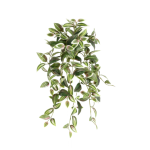 Tradescantia bont Kunst hangplant 50cm