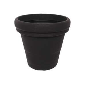 Bloempot antraciet Vaso Doppio 30x25 cm